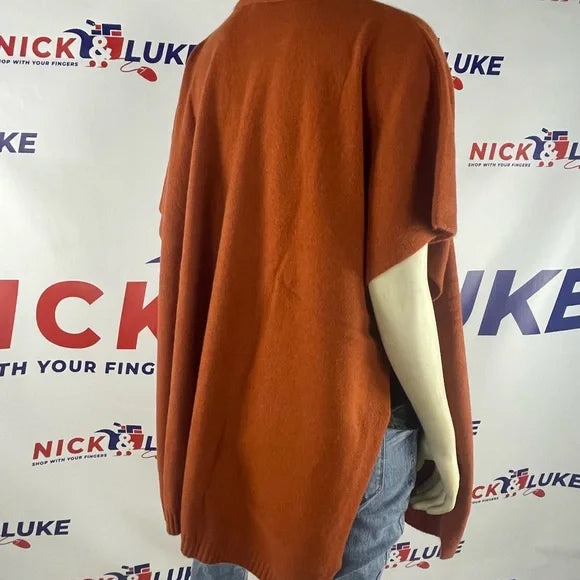 Naadam 100% Cashmere Poncho Style Cardigan