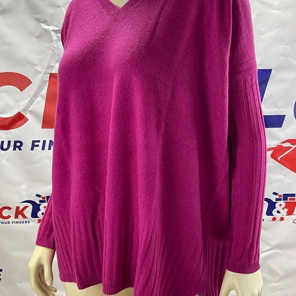 Naadam - Soft Collection. Women V-neck 100% Cashmere Sweater