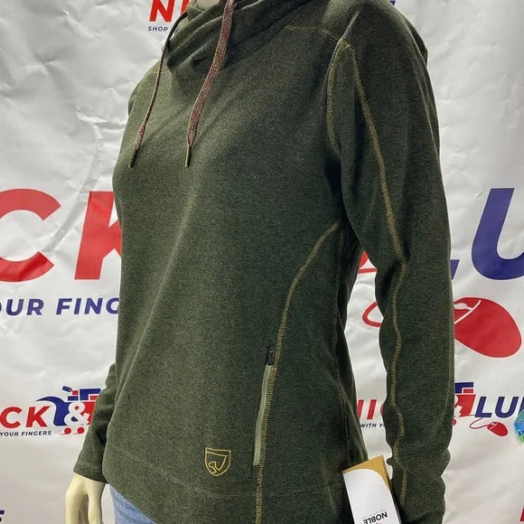 Nobel Equestrian ladies sweater, zippered side pockets, phone pocket pouch