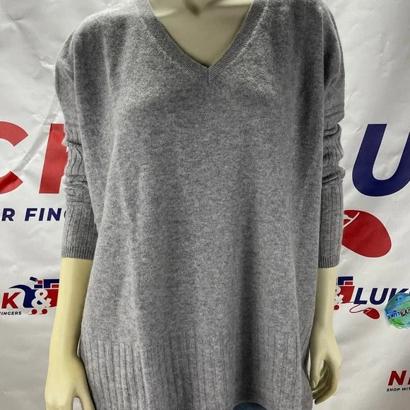 Women V-neck sweater from Naadam - “Soft Collection” 100% Mongolian cashmere