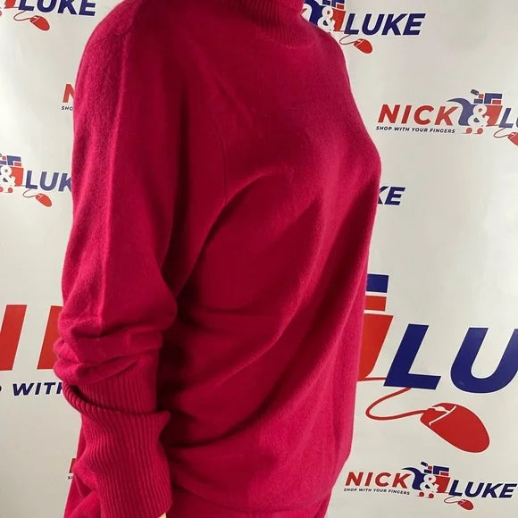 Turtleneck women’s sweater, 100% cashmere by NAADAM “Soft Collection”. Ribbed!