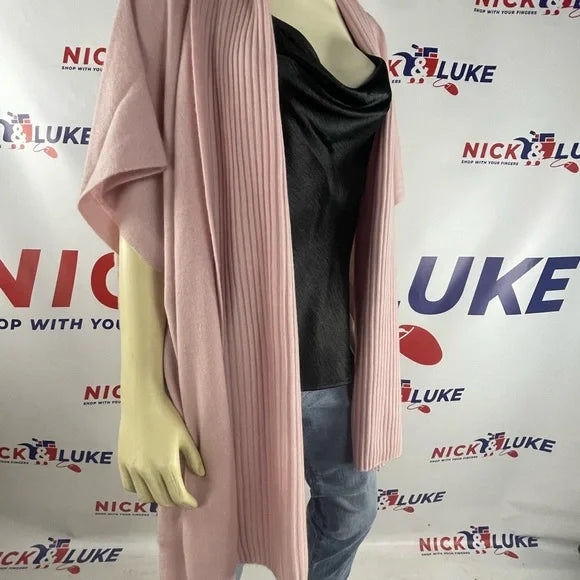 Poncho style cardigan by NAADAM - Soft Collection. 💯 cashmere, shawl collar