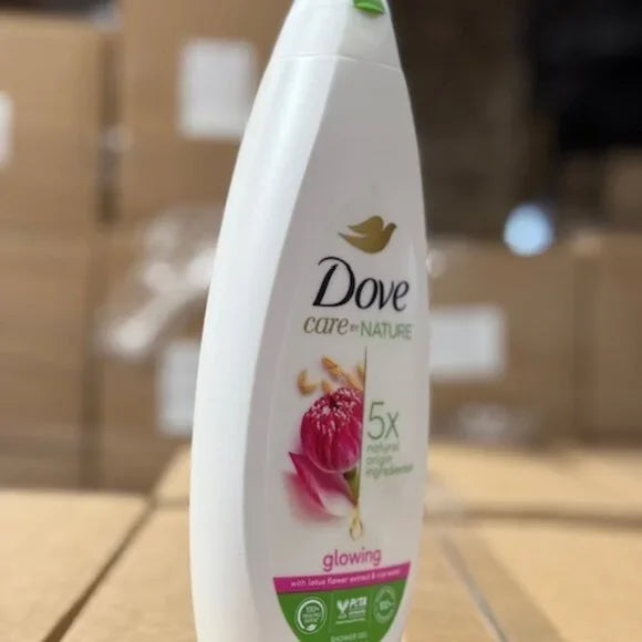 Dove Body Wash - Glowing 6 Pack X 600ml (20.28oz)