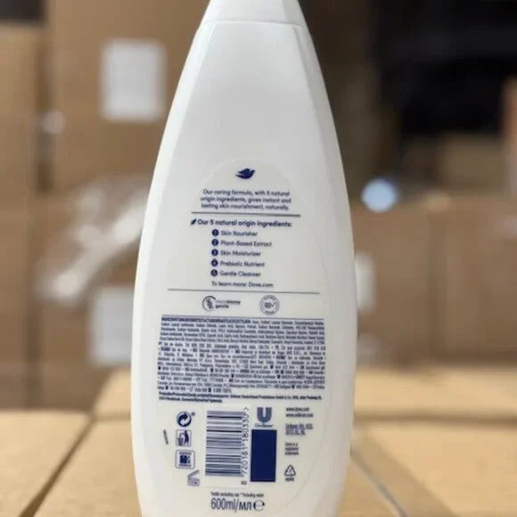 Dove Body Wash - Glowing 6 Pack X 600ml (20.28oz)