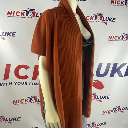 Naadam 100% Cashmere Poncho Style Cardigan